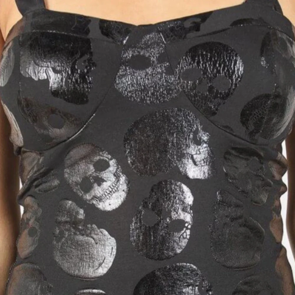 Iron fist skulls clop mini dress - Picture 5 of 9